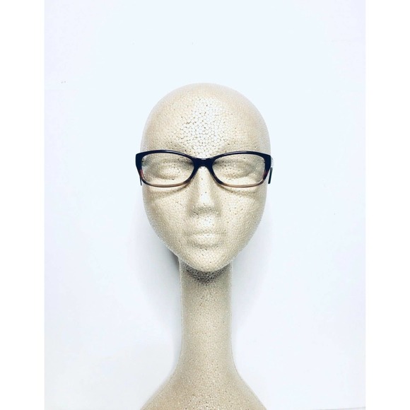 Michael Kors Clear Brown Wayfarer Glasses - Picture 10 of 12